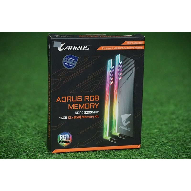 RAM DDR4 GIGABYTE AORUS RGB Memory 16GB (2x8GB) 3200MHz (With Demo Kit) (Limited Edition)