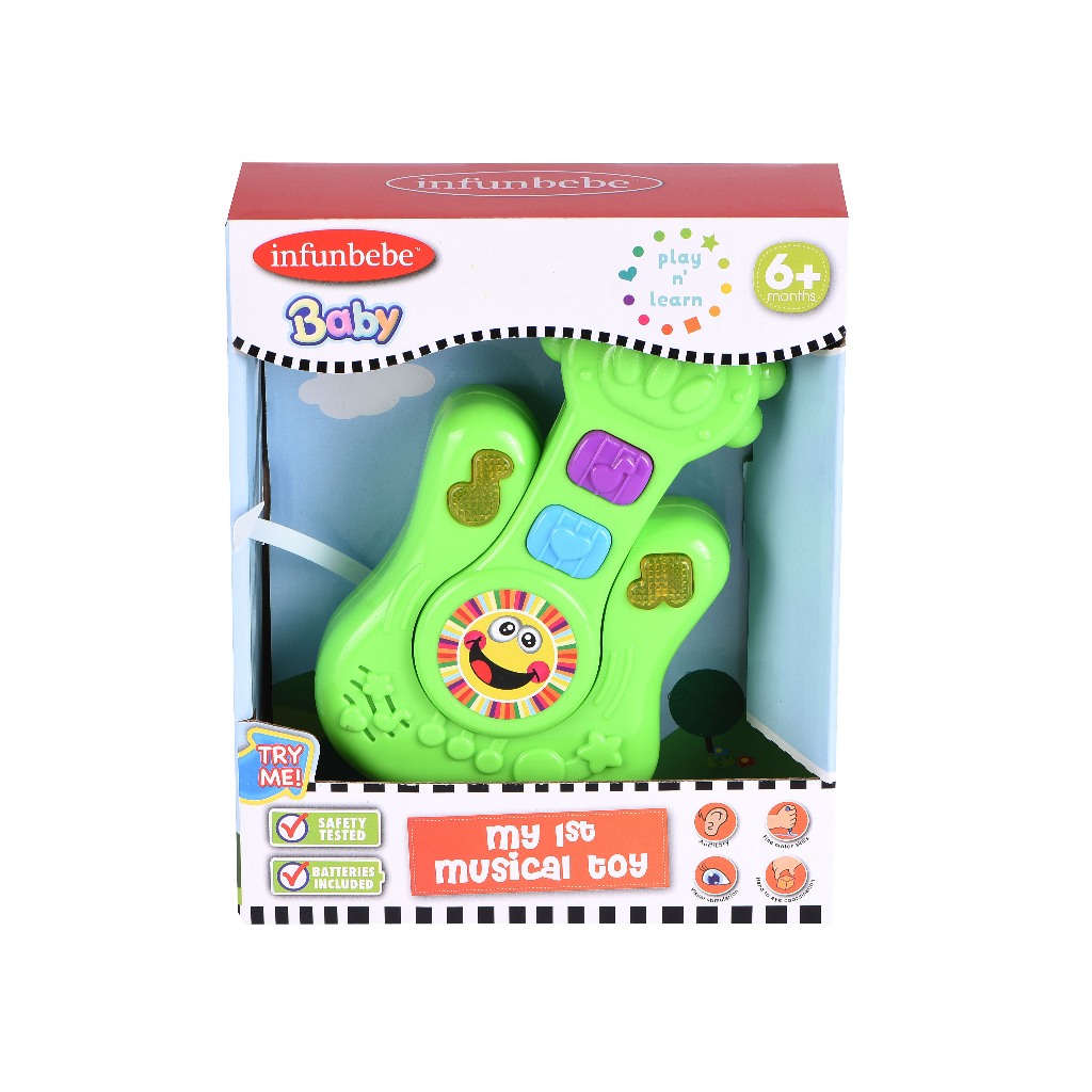 Wel-B x Infunbebe Light n Sounds Guitar (กีต้าร์ของเล่นเด็ก) - ของเล่น ของเล่นเด็ก กีต้าร์เด็ก มีเสี