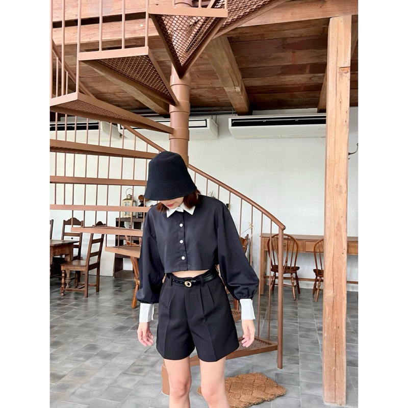 ส่งต่อ WENDY SHIRT สีดำ