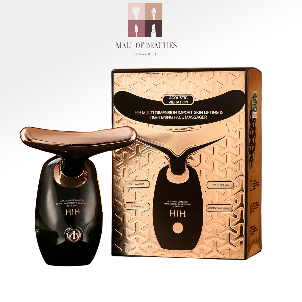 HIH เครื่องนวดยกกระชับใบหน้าและลำคอ กระชับผิวให้เต่งตึง ลดริ้วรอย สินค้าพร้อมส่งในไทย