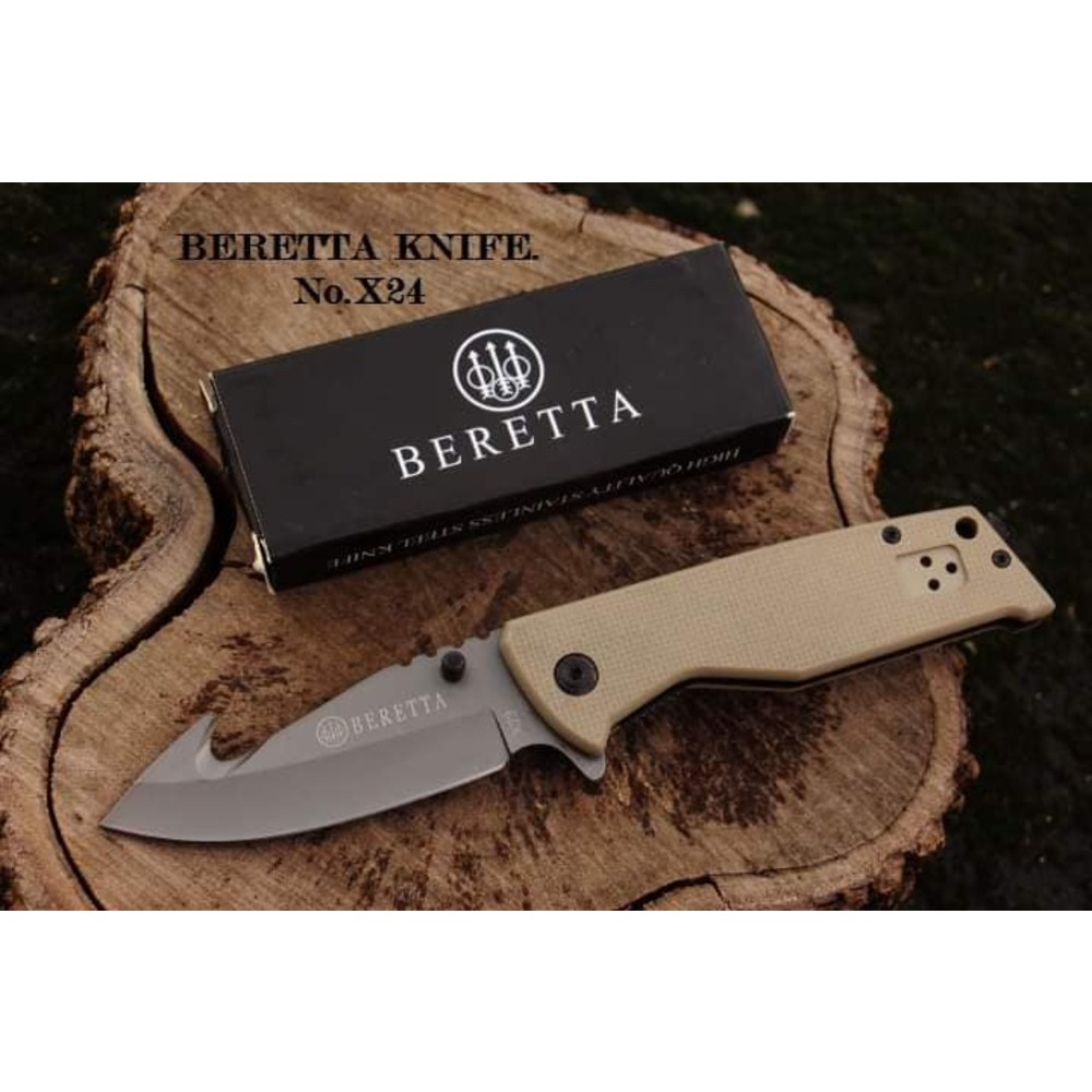 มีดเดินป่า BERETTA X23 ขนาด 7.9" ด้ามจับ G10