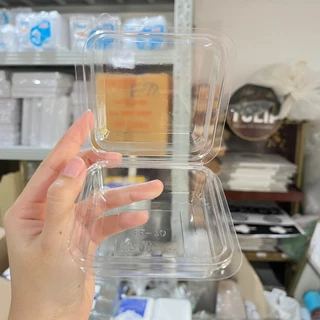 ขายดีมาก🚚✅🎉 FF-30 กล่องใส แพ็ค 50 ใบ ฝาล็อค ใส่ทาร์ตไข่ 207 ได้พอดี ฝาพับล๊อคแน่น เทียบเท่า S15 FF30 ff30 ff-30