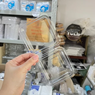 ขายดีมาก🚚✅🎉 FF-30 กล่องใส แพ็ค 50 ใบ ฝาล็อค ใส่ทาร์ตไข่ 207 ได้พอดี ฝาพับล๊อคแน่น เทียบเท่า S15 FF30 ff30 ff-30