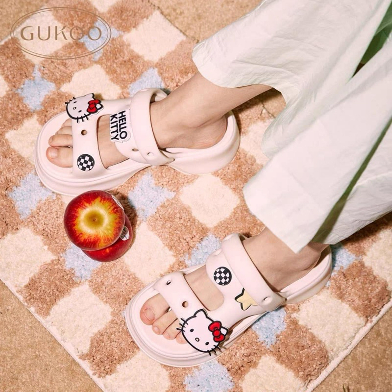 รองเท้า Kitty x Gukoo ฉลองครบรอบ50ปี *ของแท้ (พรีออเดอร์)