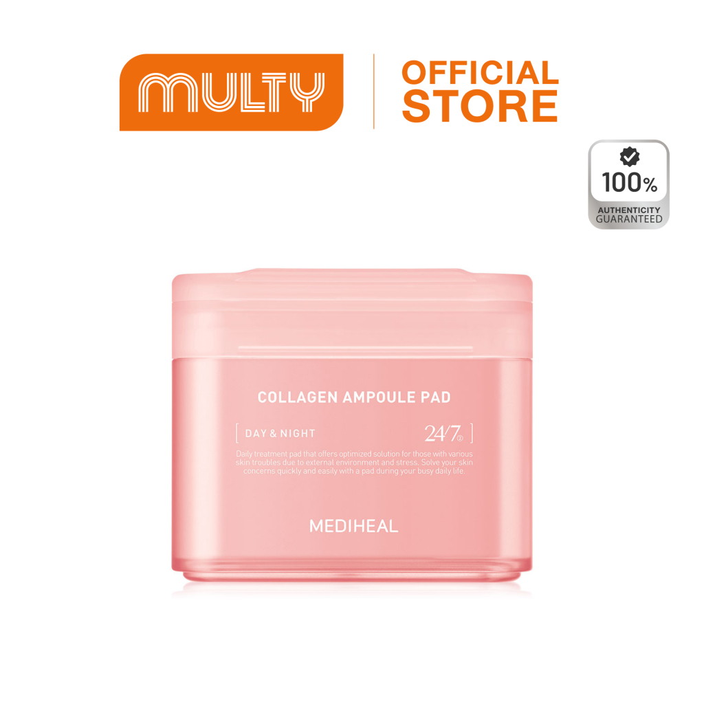 MediHeal-Collagen Ampoule Pad 170 ml.