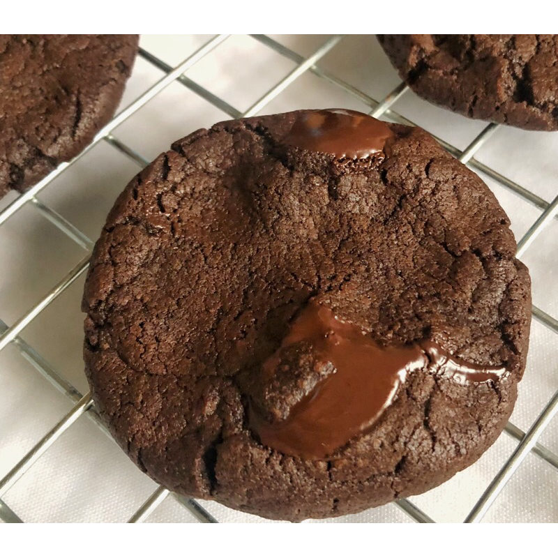 คุกกี้นิ่ม รสช็อกโกแลต ซอฟคุกกี้ (Double Chocolate Soft Cookies)