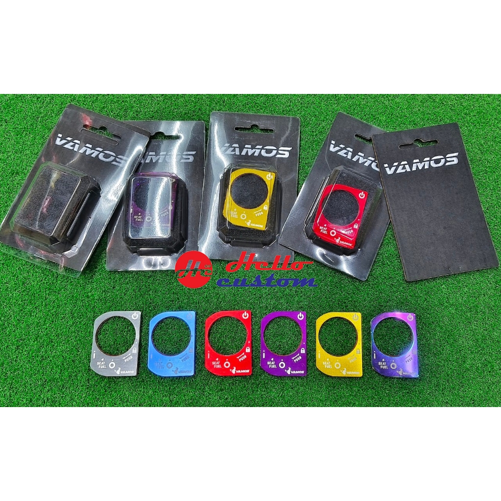 ครอบกุญเเจ ครอบสวิทช์ VAMOS งานอลูมิเนียม Giorno+ / PCX160 / ADV160 / Click160 / LEAD125