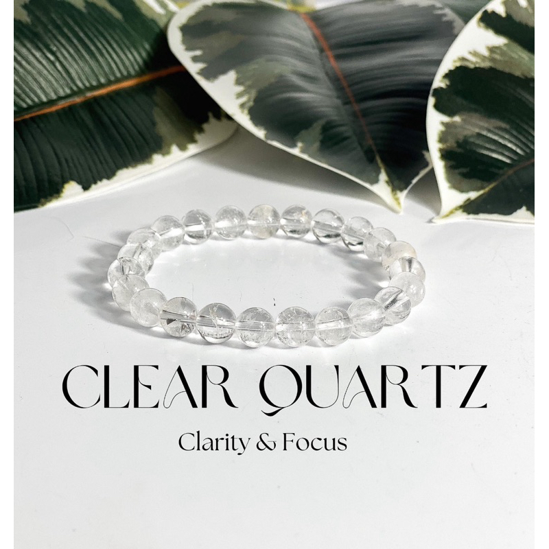Clear Quartz  Bracelet, High Grade Super Clarity Quartz Bracelets, , 8mm Clear Quartz Bracelet, Quar
