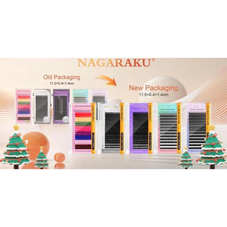 (ร้านในไทย)ขนตาปลอมNAGARAKU Mix Size#ขนตาNAGARAKU#พร้อมส่งในไทย🇹🇭ของแท้100%#ขนตานาการากุ#Nagarakuกล่อง MIX SIZE7-15mm.