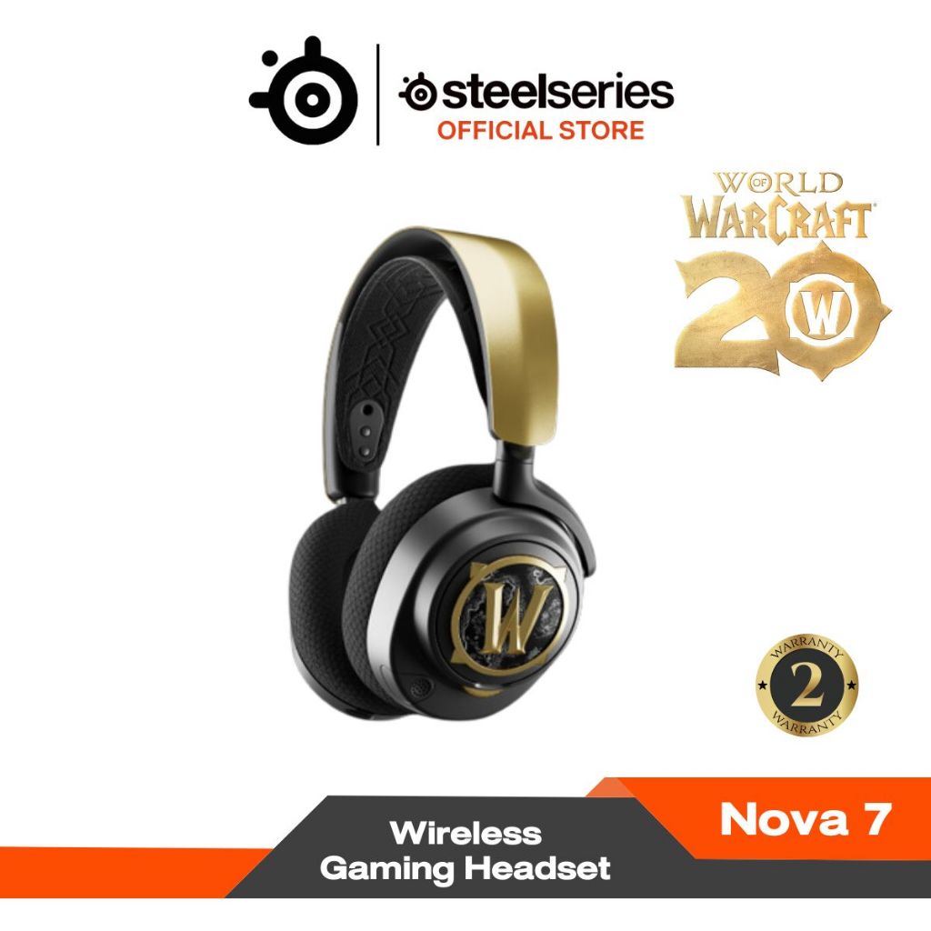 SteelSeries Arctis Nova 7 x World of Warcraft Collaboration Black/Gold [61558]