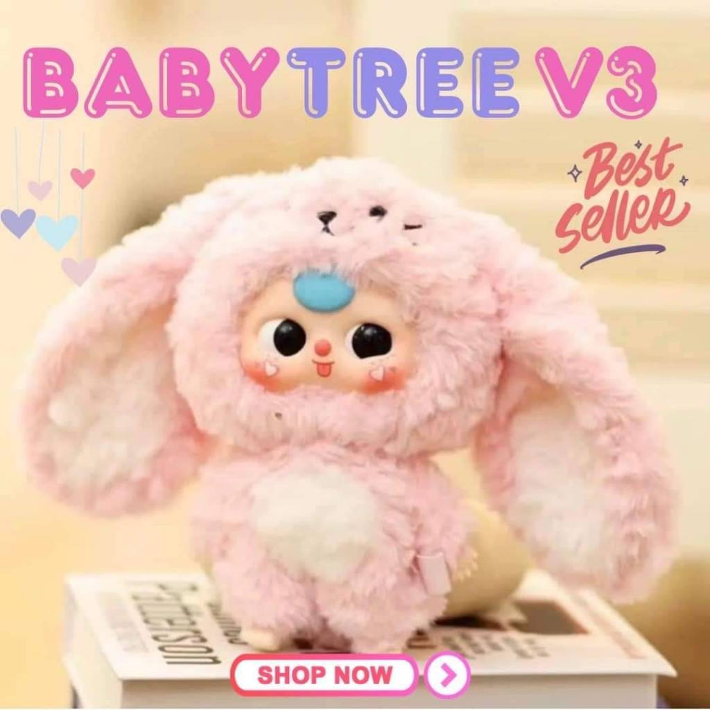พร้อมส่งTH กล่องสุ่มตุ๊กตา Baby Three V.3 และ ซองสุ่มเสื้อผ้า /ตุ๊กตา LOKIKI V.2/ตุ๊กตา Liila Lucky cat/ตุ๊กตาMiyee cafe