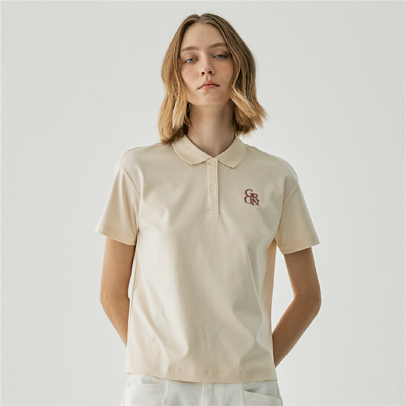 GIORDANO เสื้อโปโลผู้หญิง Women's Polo (Liquid Touch) 05314306