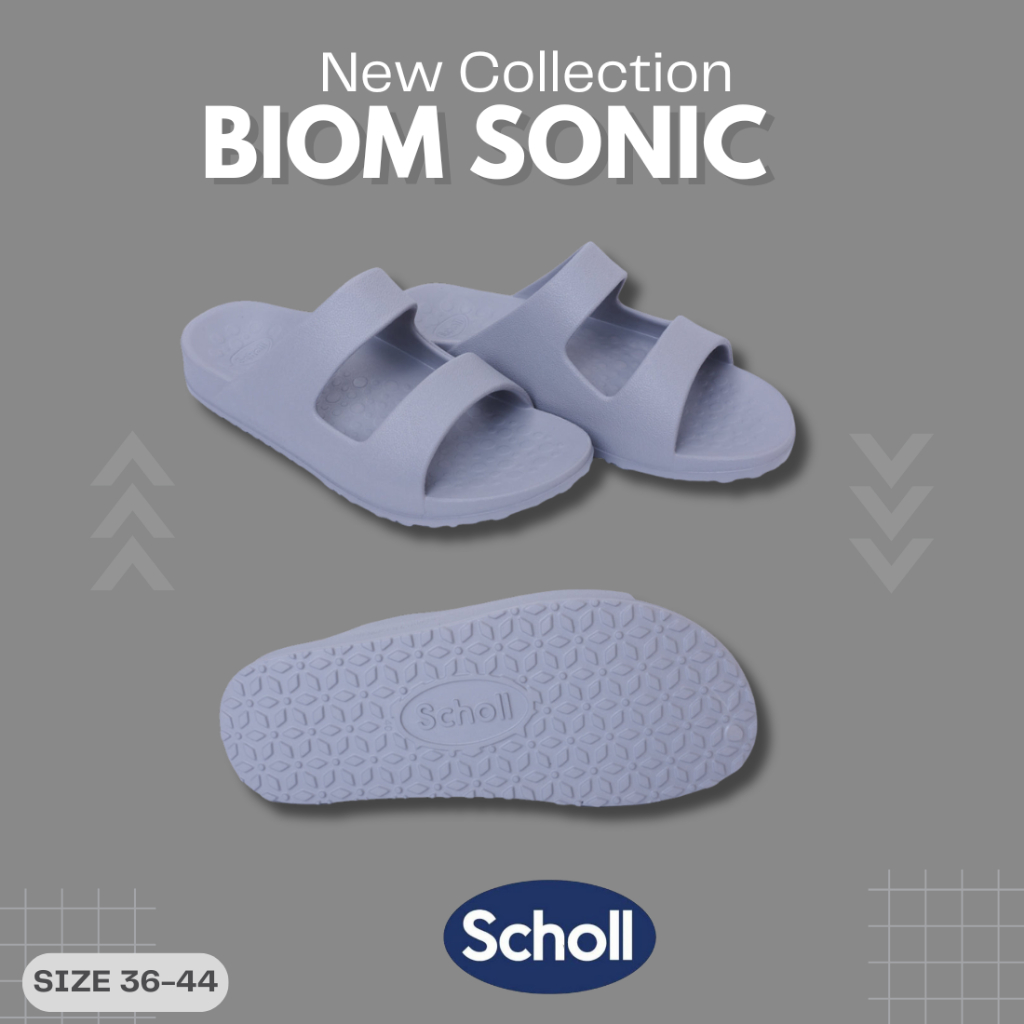 รองเท้าแตะผู้หญิง Unisex สกอลล์ แบบสวม รุ่น Biom Sonic