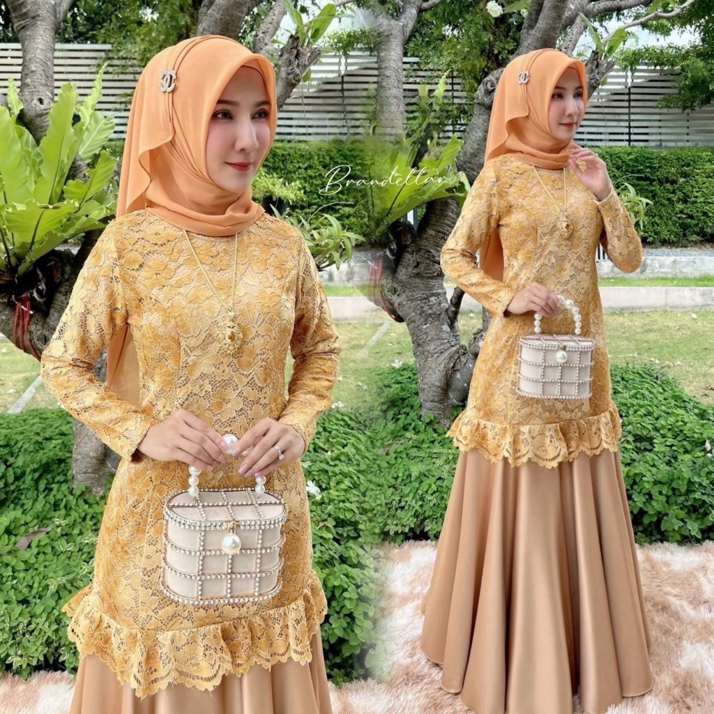 Dress Muslim ชุดอิสลาม สวยๆ เดรสมุสลิม ชุดเดรสอิสลาม ชุดรายอมุสลิม แฟชั่นมุสลิม เสื้อผ้ามุสลิม อะบาย