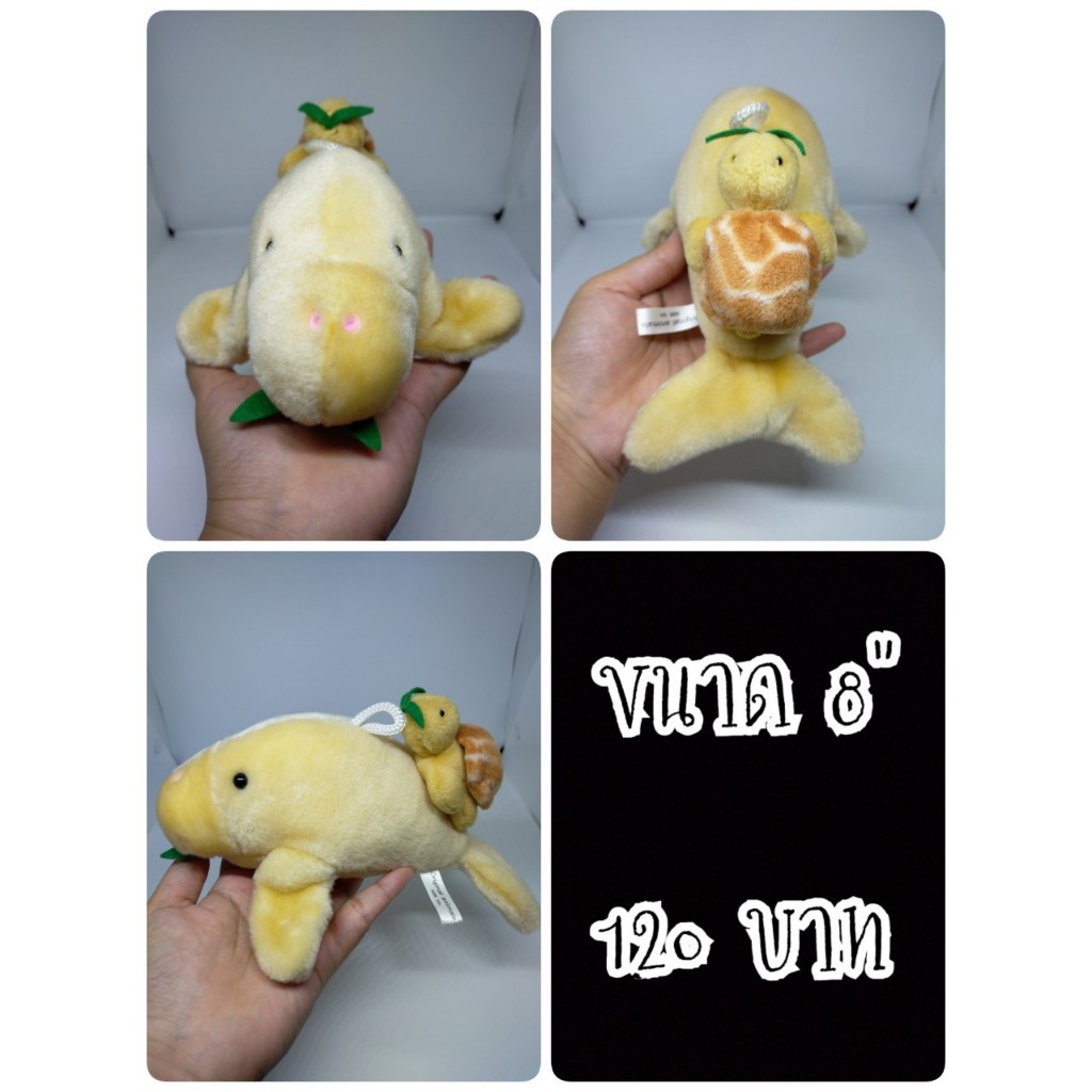 Dugong With Turtle#พะยูนและเต่าของเค้า#Toba Aquarium#ตุ๊กตาญี่ปุ่นมือสอง