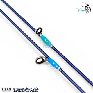 TITAN รุ่น SUPER LIGHT PITCH คันจิ๊ก ใหม่ล่าสุด ไกด์ Fuji 100% เหมาะสำหรับ งานไลท์จิ๊ก งานจิ๊กทะเล สายหวาน