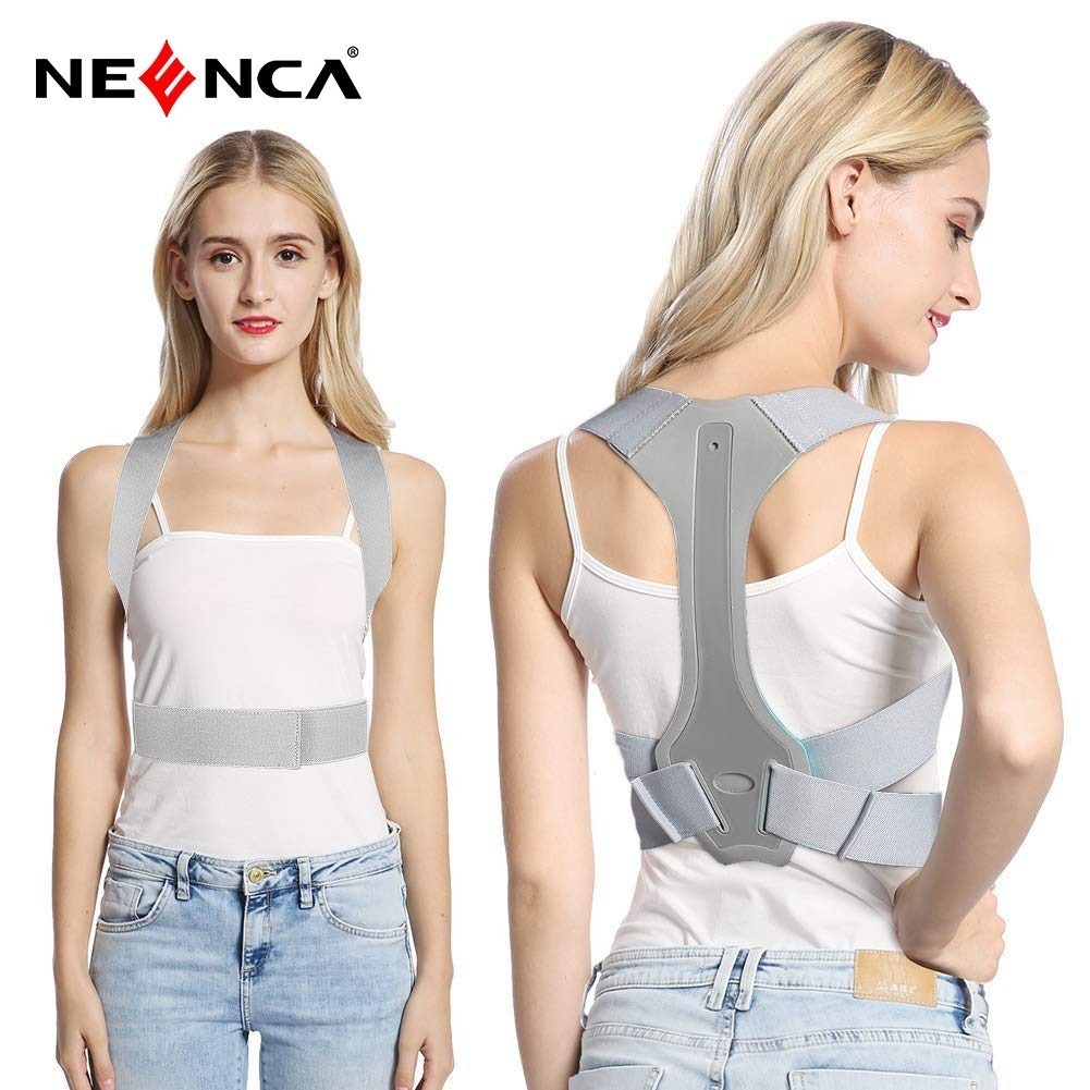 NEENCA ตัวแก้ไขท่าทางหลัง รั้ง เข็มขัดพยุง สายรัดแก้ไขหลังค่อม เข็มขัดพยุงหลัง ถูกต้อง