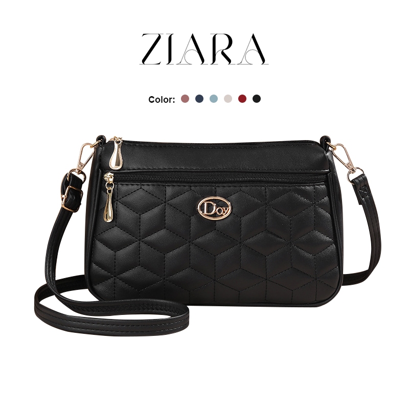 ZIARA กระเป๋าสะพายไหล่ ขนาดใหญ่ จุของได้เยอะ ปักลายน่ารัก แฟชั่นสําหรับสตรี bag woman fashion bags แฟชั่นกระเป๋าสะพายไหล
