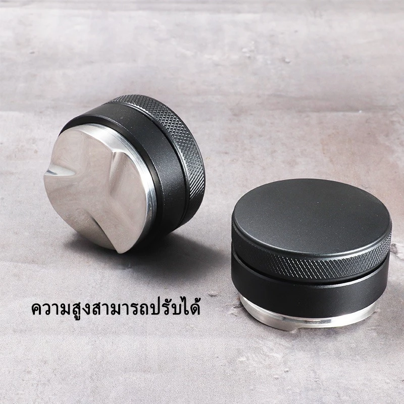 เครื่องจ่ายผง Coffee Tamper เเทมเปอร์ ที่กดกาแฟมาการอง 51/58 mm ที่อัดกาแฟเครื่องชงกาแฟสด ทมเปอร์มาการอง ที่กดกาแฟ thumbnail 3