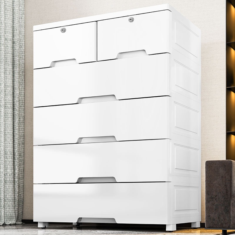 HOHO ลิ้นชัก ลิ้นชักเก็บของ กว้าง78cm ตู้เสื้อผ้าตู้เก็บของแบบหลายชั้น เพิ่มหนาตู้ลิ้นชักพลาสติก ลิ้นชักพลาสติก