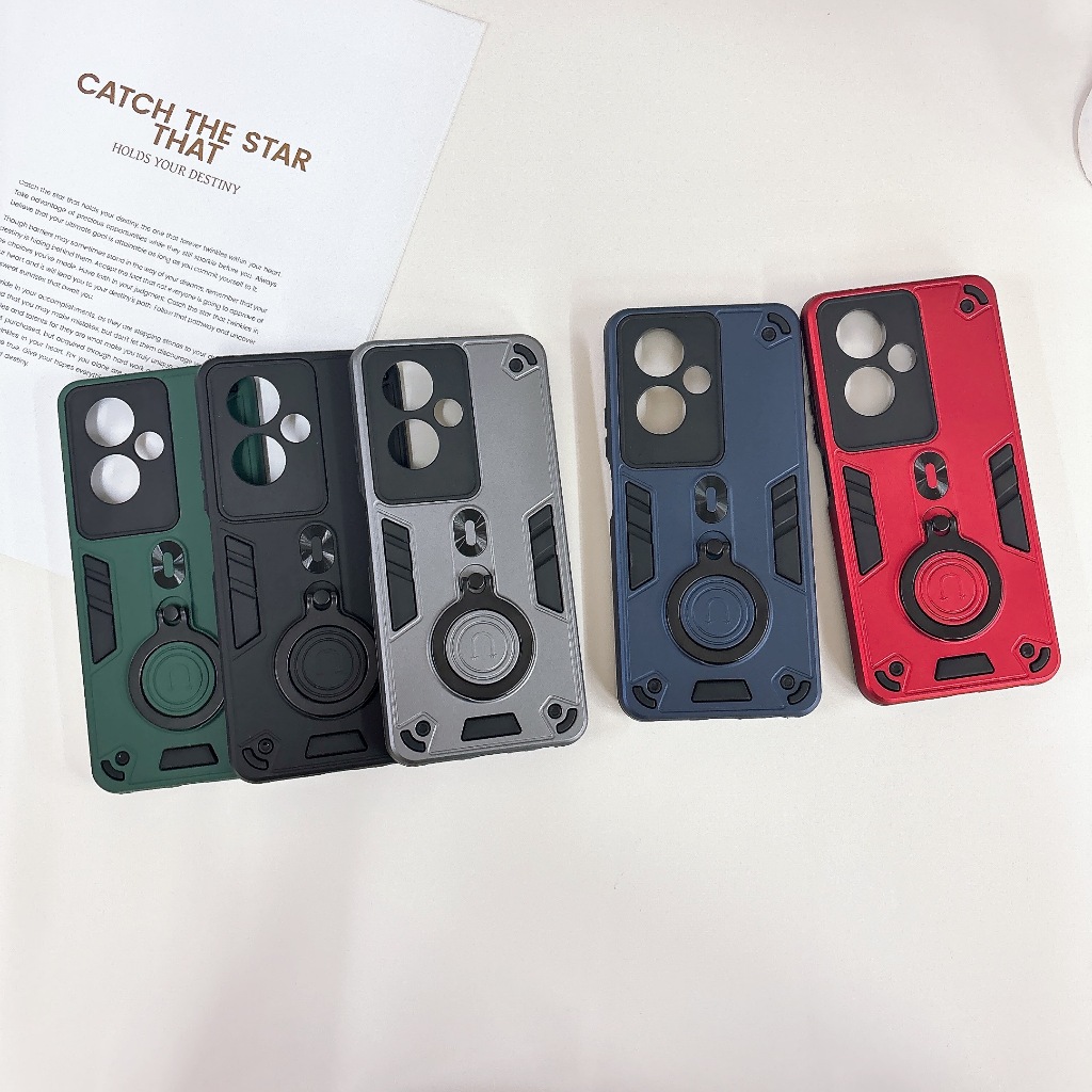 Oppo A79 5G CASE เคสกันกระแทก 2in1 พร้อมขาตั้ง งานหรู สำหรับรุ่น อ็อปโป้ เอ79 Oppo A79