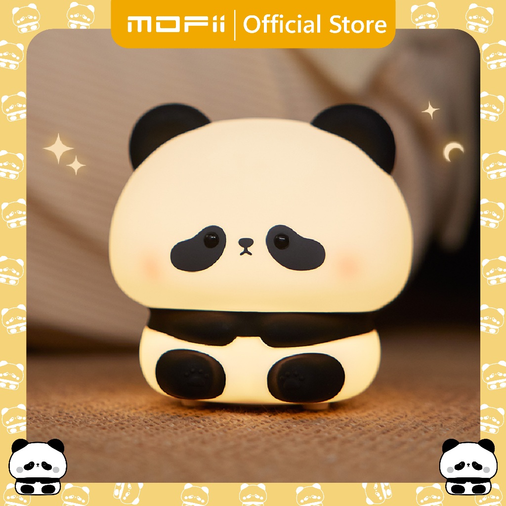 [ของแท้ รับประกันศูนย์ไทย]MOFii โคมไฟน่ารัก PANDA แพนด้าน้อยหัวโตน่ารัก ตั้งเวลาและปรับแสงไฟได้