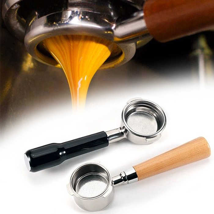 สินค้าพร้อมส่ง✔ 51mm (3หู) Delonghi ก้านชงกาแฟ ด้ามชงกาแฟ หัวชงกาแฟ Bottomless Portafilter อุปกรณ์ด้ามชงกาแฟ