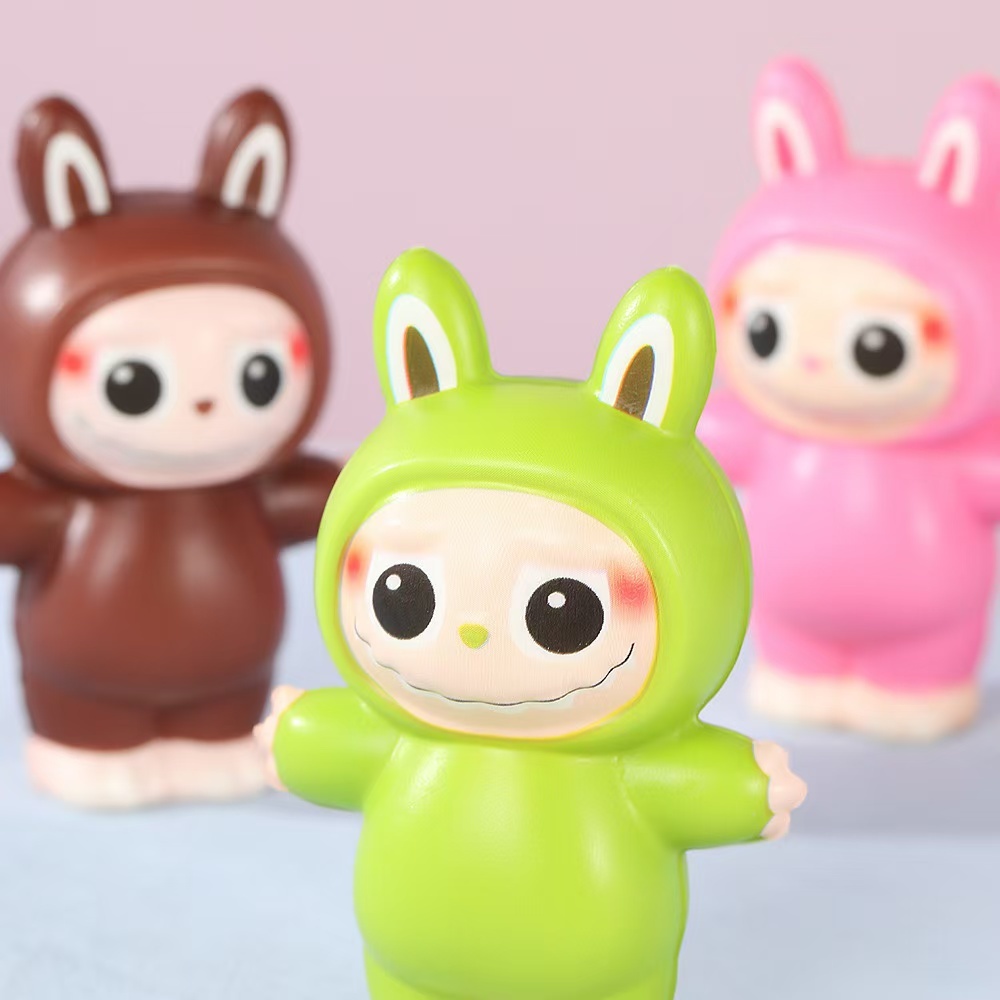 ใหม่ Labubu 12 สีจัดส่งแบบสุ่ม PU สิ่งประดิษฐ์การบีบอัดฟื้นตัวช้าของเล่นเดสก์ท็อปเครื่องประดับผู้ผลิตพร้อมสต็อก - รูปที่ 3