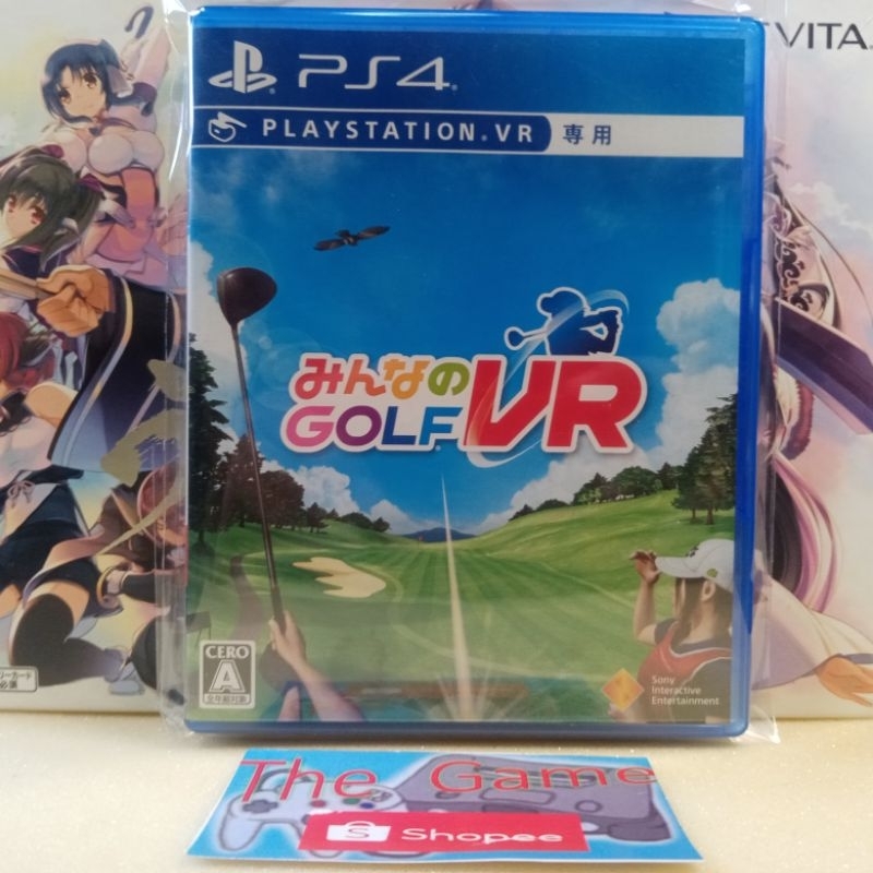 (PS4)​ เเผ่น​เกมส์​ PS4​ -​ PS5​ GOLF VR ZONE2​