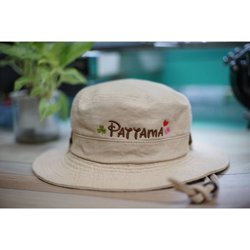 หมวกบักเก็ตทรงเดินป่า ผ้ายีนส์ ขนาดผู้ใหญ่ 🎉สั่งปักชื่อได้ - รูปที่ 4