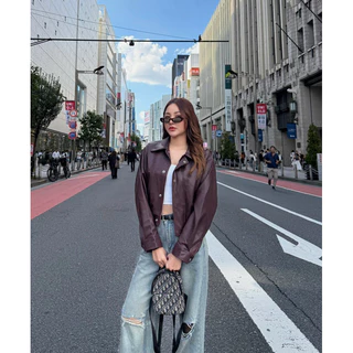 MALIMAYS - Leather Jacket แจ็คเก็ตหนัง
