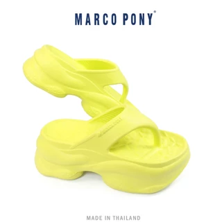 Marco Pony รองเท้าส้นสูงผู้หญิง แฟชั่น รองเท้าแตะคีบ แฟชั่นฤดูร้อน กันลื่นและทนทาน วัสดุ EVA รองเท้าแตะฤดูร้อน MH9023