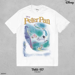 Power 7 Shop เสื้อยืดการ์ตูน "Peter Pan" คอลเลคชั่น "Disney Classics" (TMX-117)