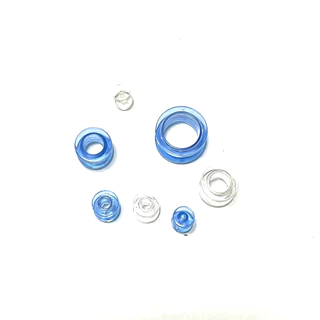 ต่างหูจิวตาไก่2mm--16mm1 ชิ้น (1pcs)-พลาสติก