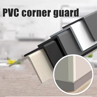 แถบป้องกันมุม pvc แถบป้องกันมุมผนัง หนา2มม.ขอบมุมโต๊ะ กันชนสำหรับเด็กเล็ก