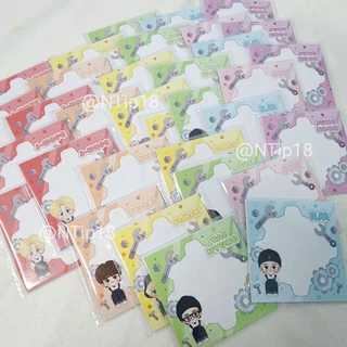รับทำกระดาษโน้ตศิลปิน memo pad รับทำของแจก งาน Giveaway หน้าคอน