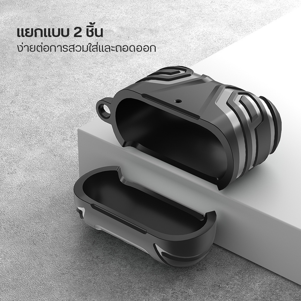 เคส AirPods (รุ่น 4) รุ่นใหม่ 2024 ปกป้องแอร์พอร์ด TPU นิ่มเรียบง่าย รองรับ AirPods 4 4ANC ราคา ถูกที่สุด ดีลบีเคเค แกลเลอรีภาพที่ 5