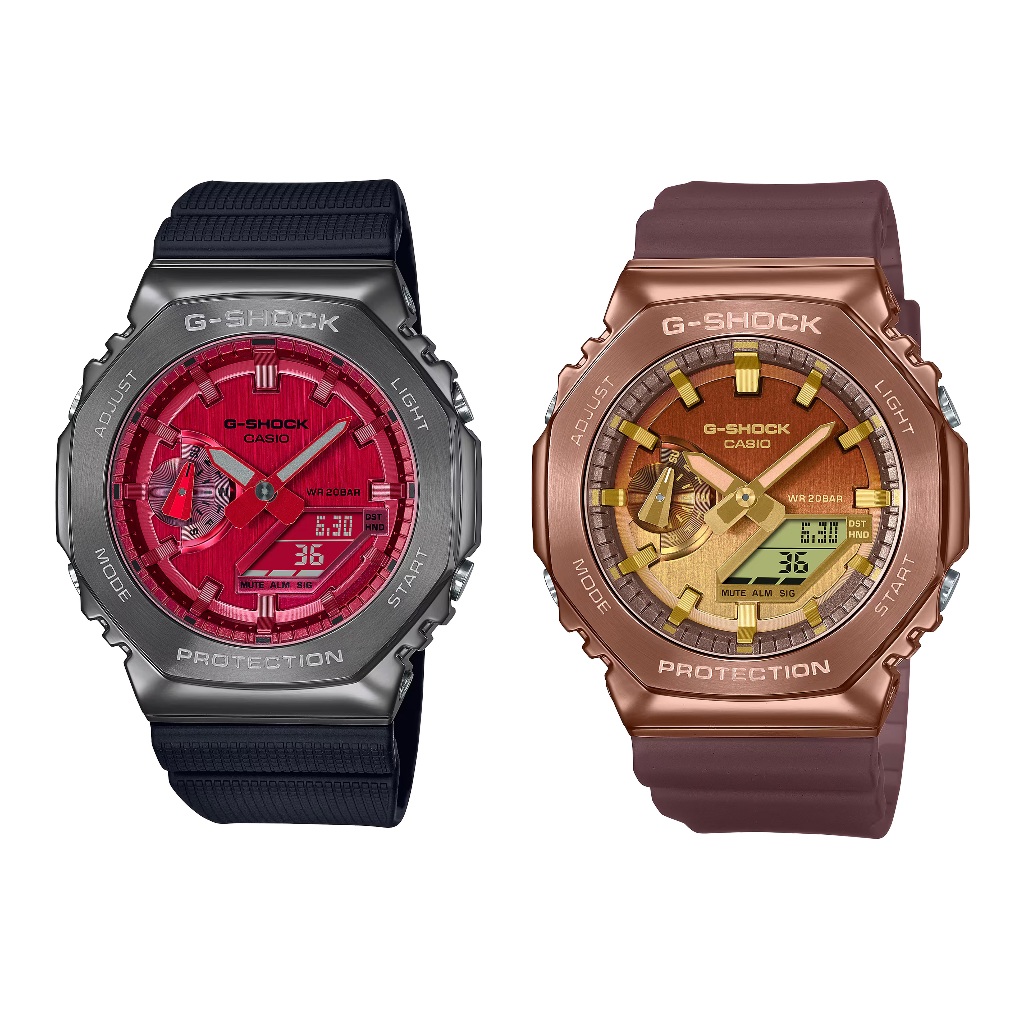 [โปรโมชั่น] CASIO G-SHOCK ของแท้ รุ่น GM-2100B-4A , GM-2100CL-5A