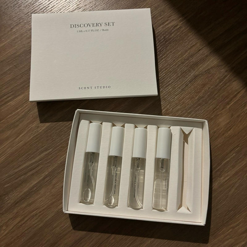 ส่งต่อน้ำหอม Scent Studio ขวดทดลอง 5ml 4 กลิ่น (แยกขายได้)