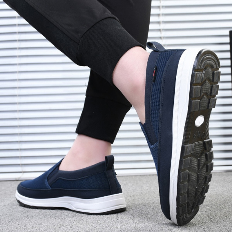 Fshoes งานปังเข้าใหม่แนะนำ  รองเท้าผ้าใบผู้ชายลำลองทรงสลิปออน งานแฟชั่น ทรงดี ดีไซน์เท่ ให้ฟีลดูมินิมอล รุ่นนี้สามารถสว