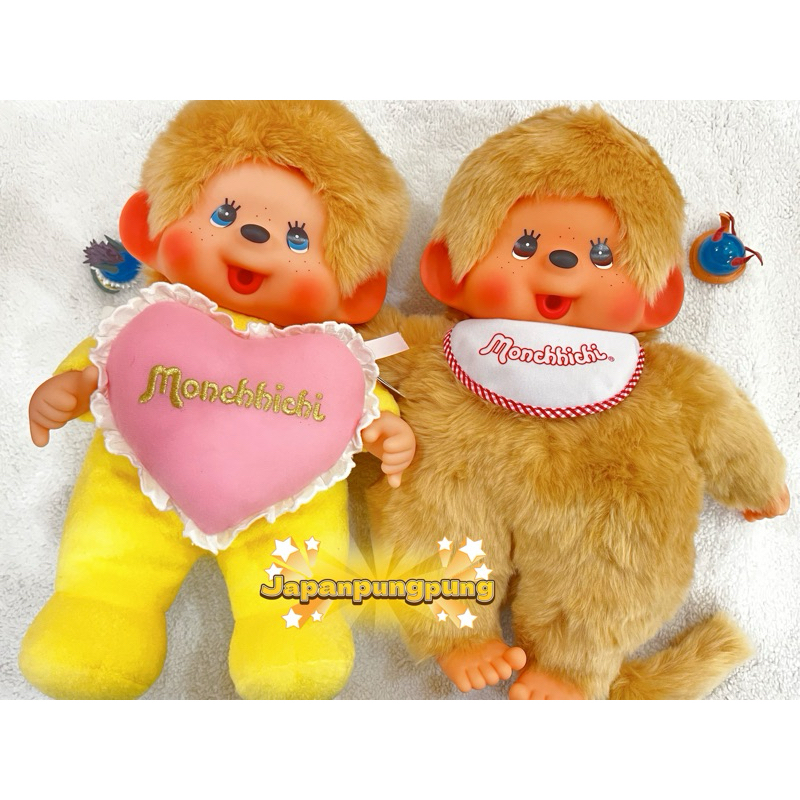 ม่อนชิชิ Monchhichi ตุ๊กตาม่อนชิชิ Size L ของแท้จากญี่ปุ่น