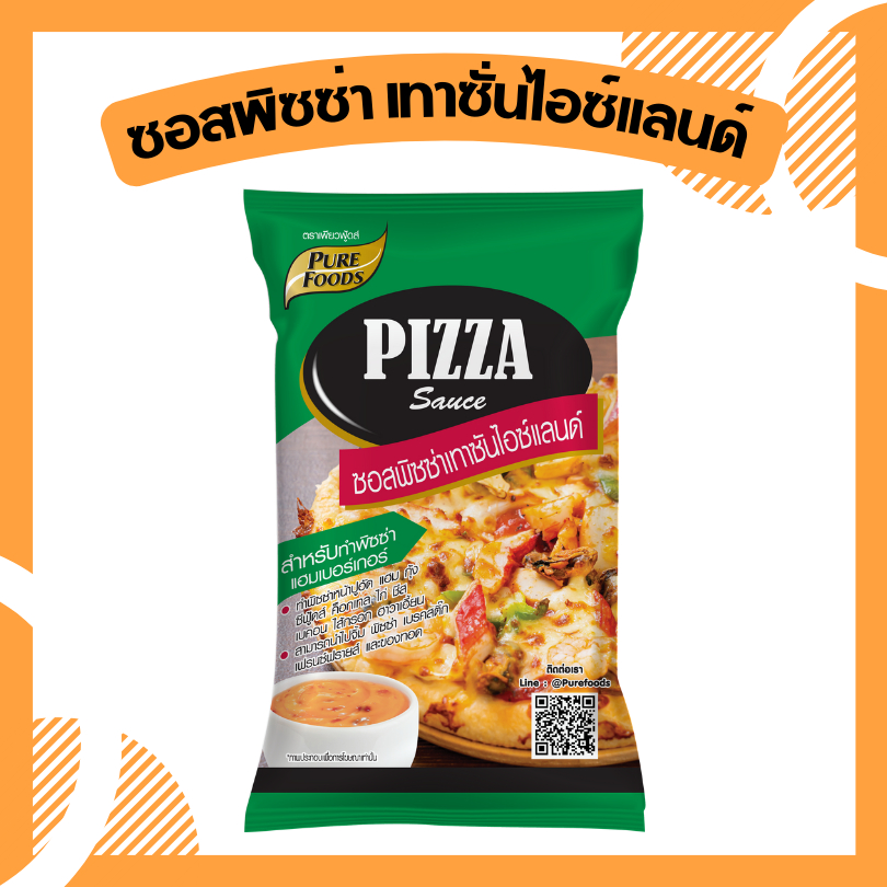 ซอสพิซซ่า เทาซันไอส์แลนด์ 850 กรัม ทำพิซซ่าค็อกเทล พิซซ่าซีฟู้ดส์ ใช้ตัวเดียวจบ ความอร่อย