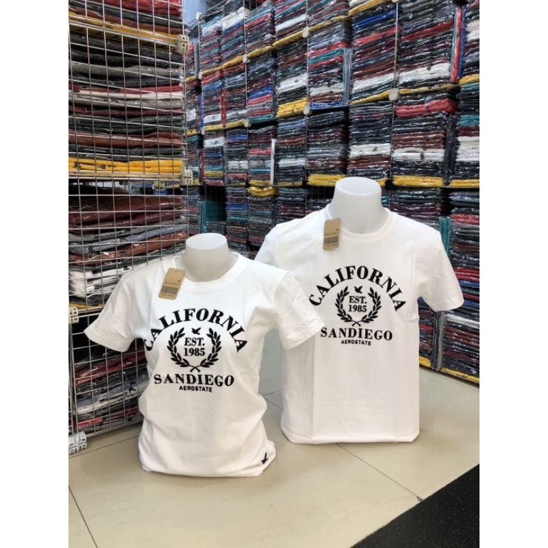 เสื้อยืดAerostate & Maddogงานป้ายเกรดA เนื้อผ้าSupersoft100%