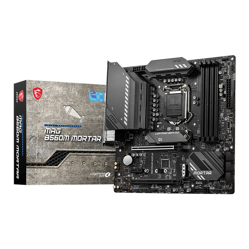 MAINBOARD (เมนบอร์ด) 1200 MSI MAG B560M MORTAR พร้อมส่ง