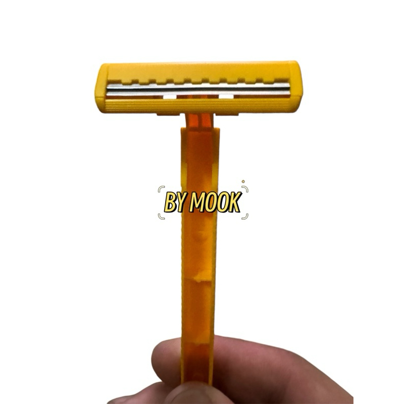 มีดโกน DORCO < ของแท้ คมมาก> ด้ามมีดโกนเหลือง  ยกแผง < แพ็ค 12 ด้าม> โกนได้นุ่มนวล เกลี้ยงเกลา มีดโกนหนวด  พร้อมส่ง - รูปที่ 5