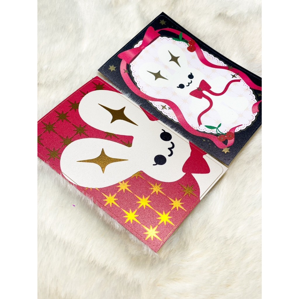 Little Bunny LIXS : สติ๊กเกอร์ติดบัตรลายกระต่ายน้อยลิกซ์