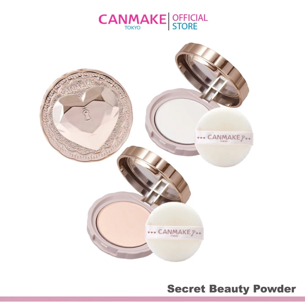 CANMAKE Secret Beauty Powder แป้งไม่ผสมรองพื้น เนื้อบางเบา แป้งสกินแคร์ thumbnail 3