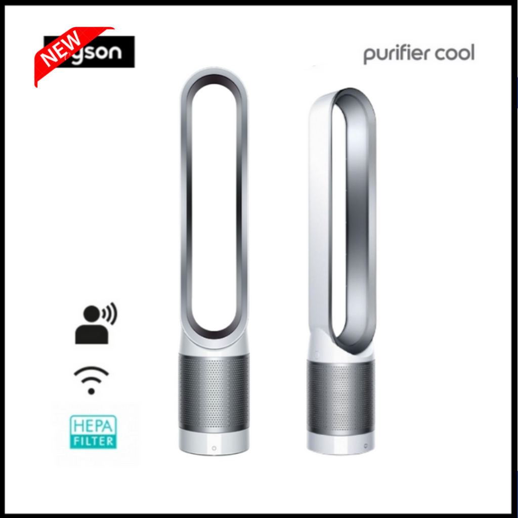 เครื่องฟอกอากาศ Pure Cool ( สีขาว/สีเงิน) รุ่น TP00 PCOOL WH/SV