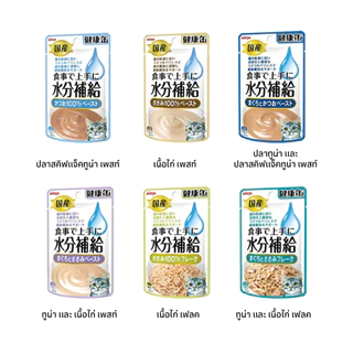 Aixia เคนโกะ แคน วอเตอร์ ไทป์ อาหารแมวเสริมน้ำ แบบ 12 ชิ้น