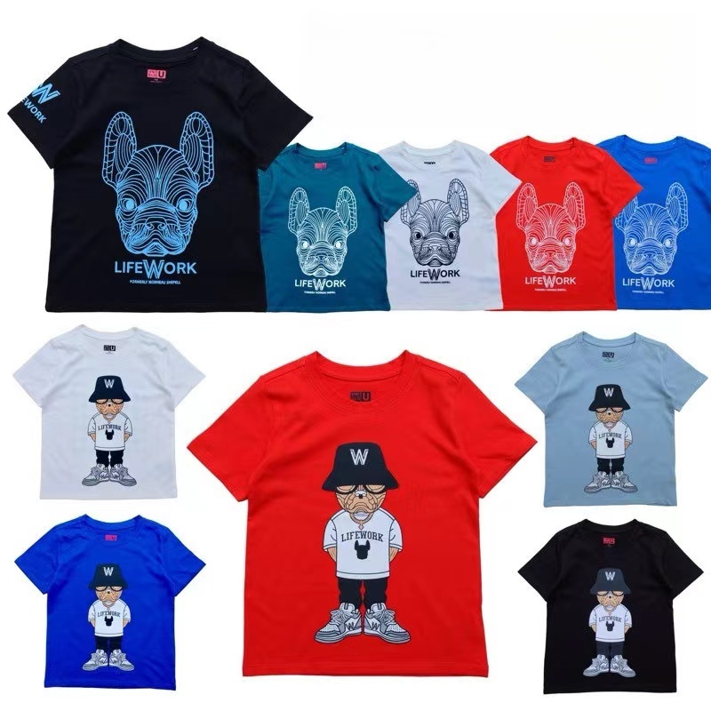 (จัดส่งตลอด 24 ชั่วโมง)KIDS PRINCESS มีเก็บปลายทาง เสื้อยืดเด็ก เกาหลี หล่อๆเท่ห์ๆ T033
